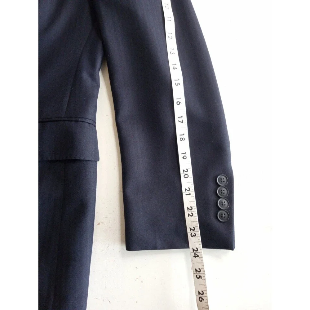 Paul Stuart Men's 39S Blazer Subtle Herringbone Wool Cashmere Blend Suit Jacket